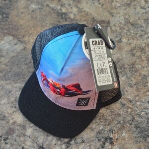 6-24 Months L&P Apparel Vibrant Crab Kids Hat Blue and Black NEW WITH TAGS